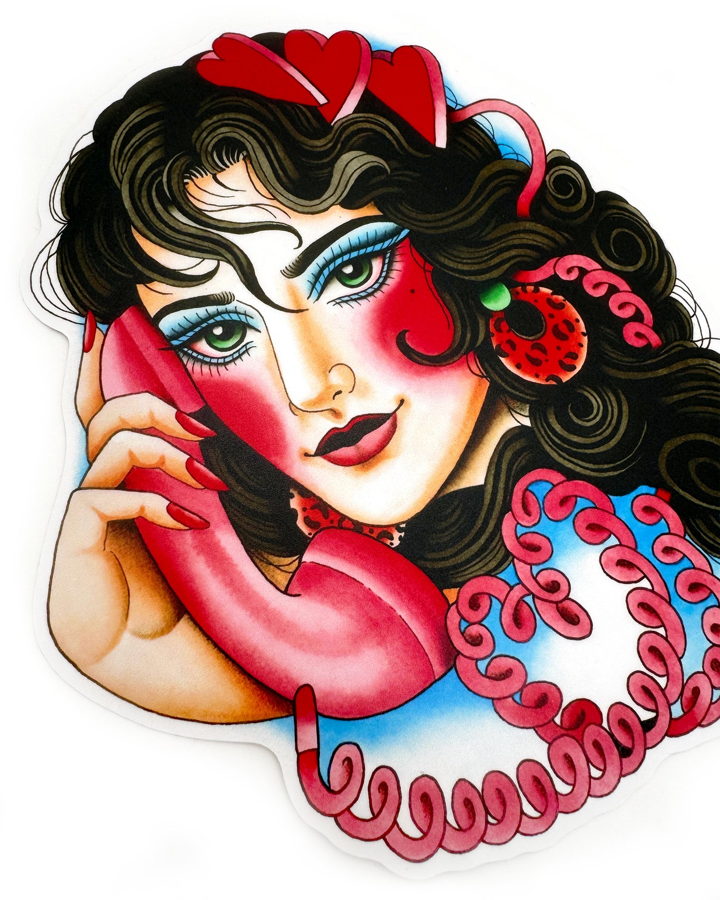 Call Me (Oversized Sticker)