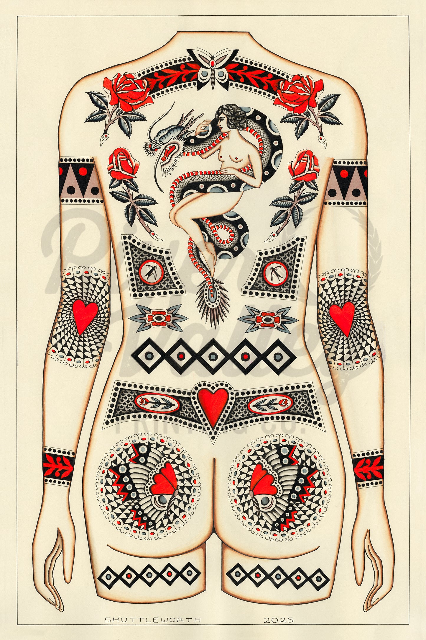 Traditional Backpiece
