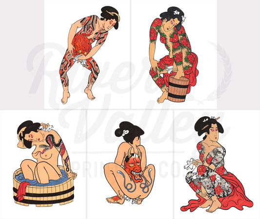 Bathing Beauties  (5 Page Set)