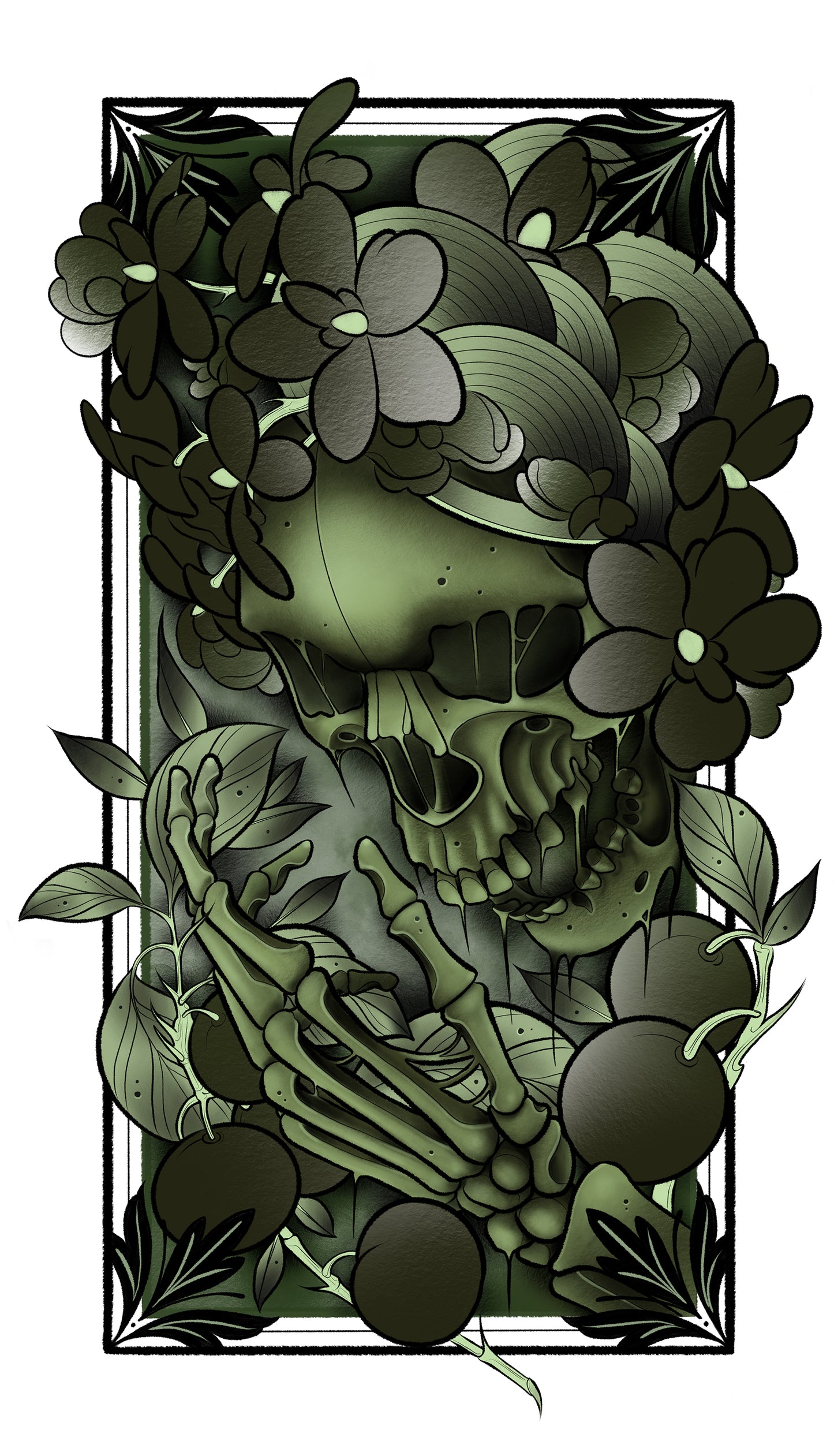 Green Skull