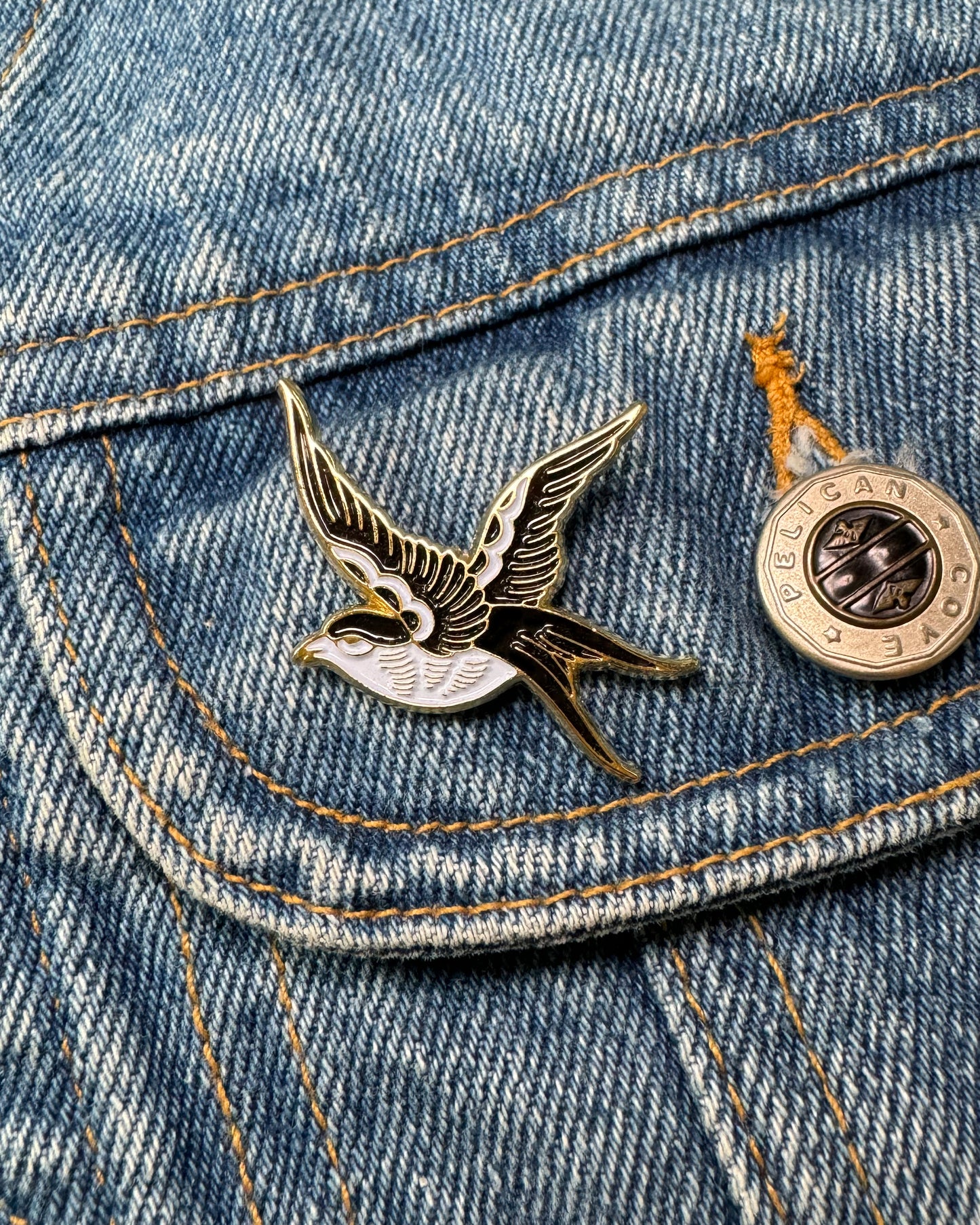 Bird Enamel Pin