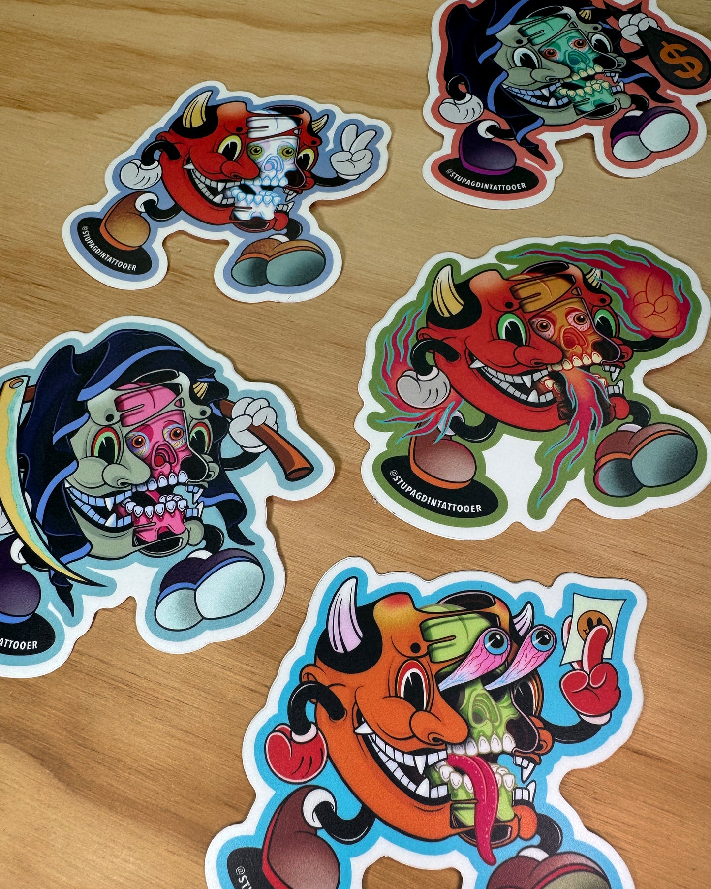Sticker Pack : Stu Pagdin