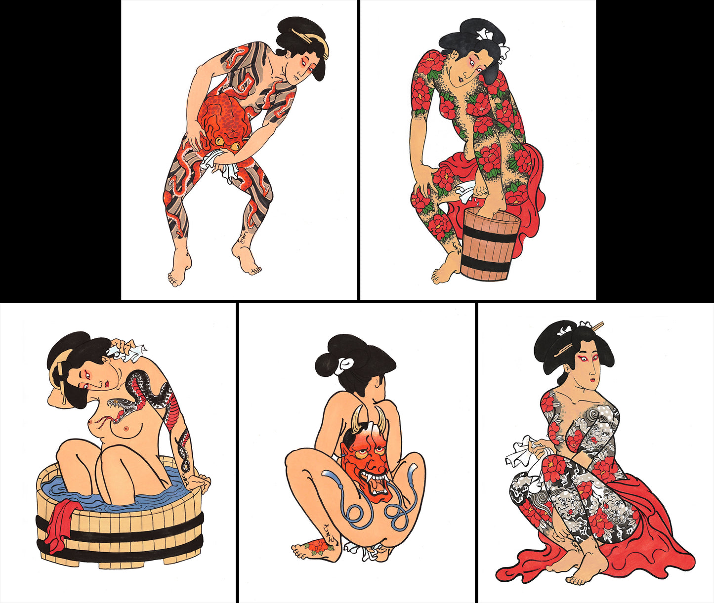 Bathing Beauties <br>(5 Page Set)