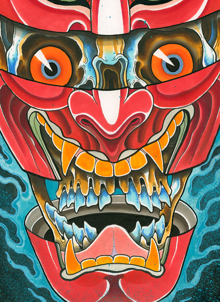 Flamin' Split Hannya