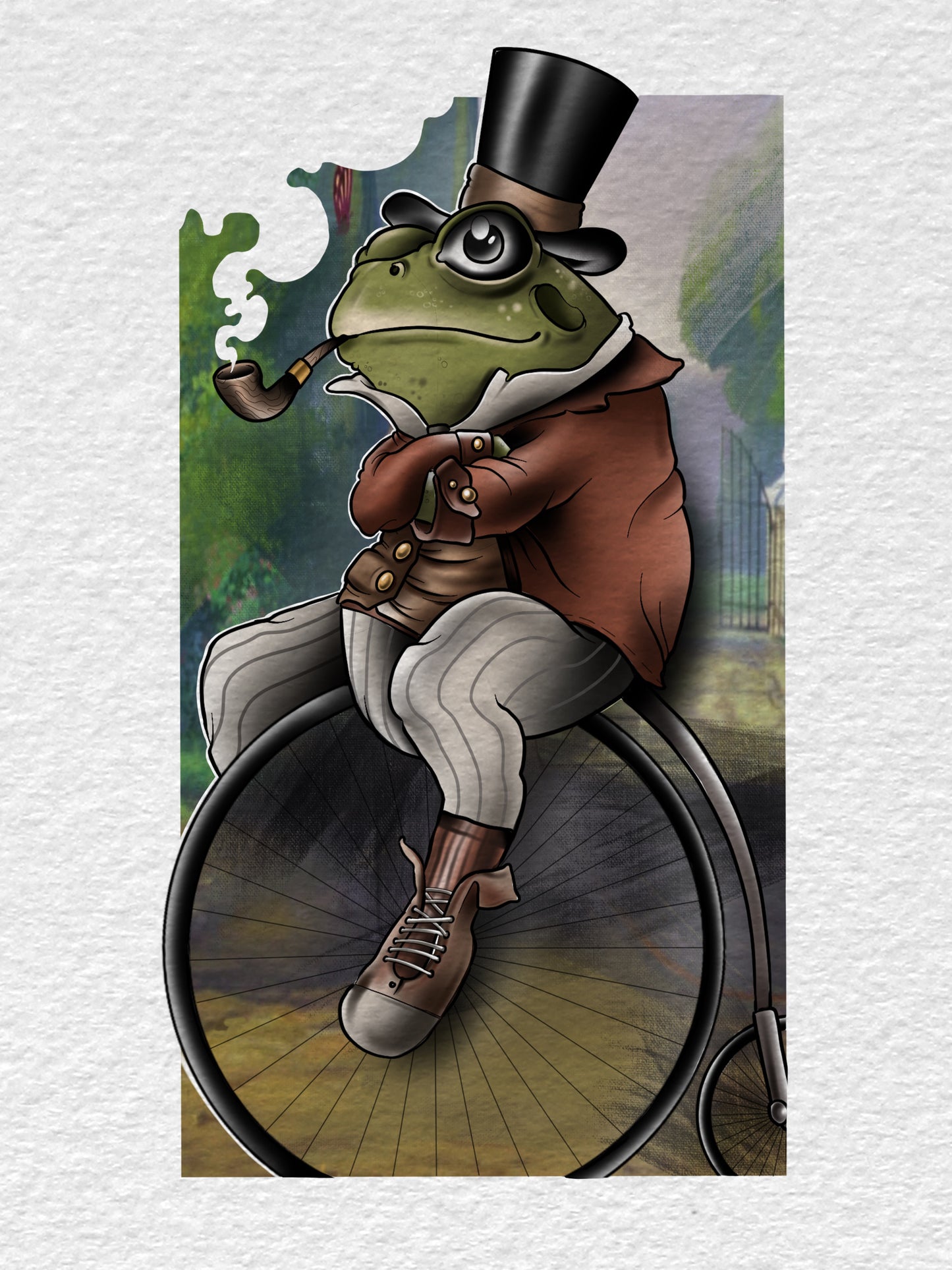 Frog on Bike