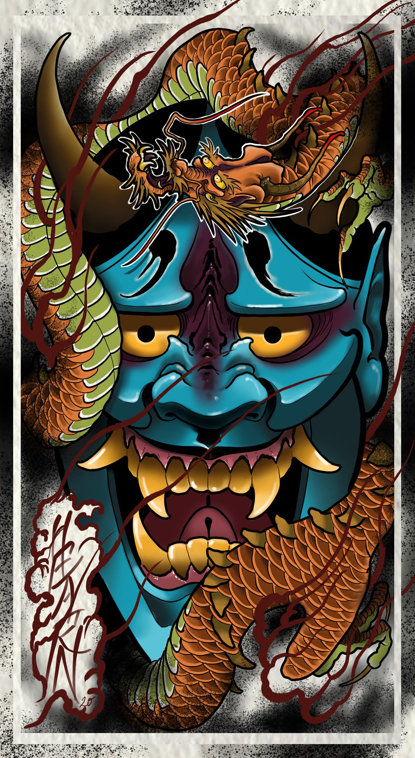 Hannya Dragon