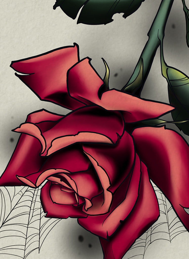 Lantern and Rose