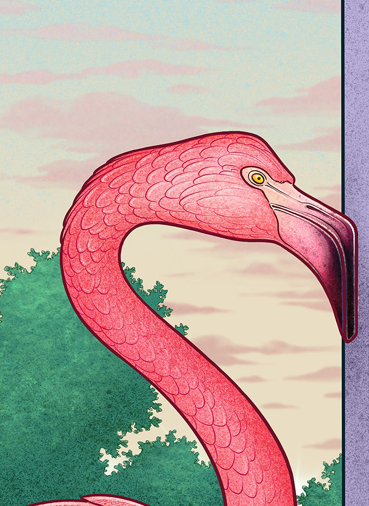 Huge Flamingo