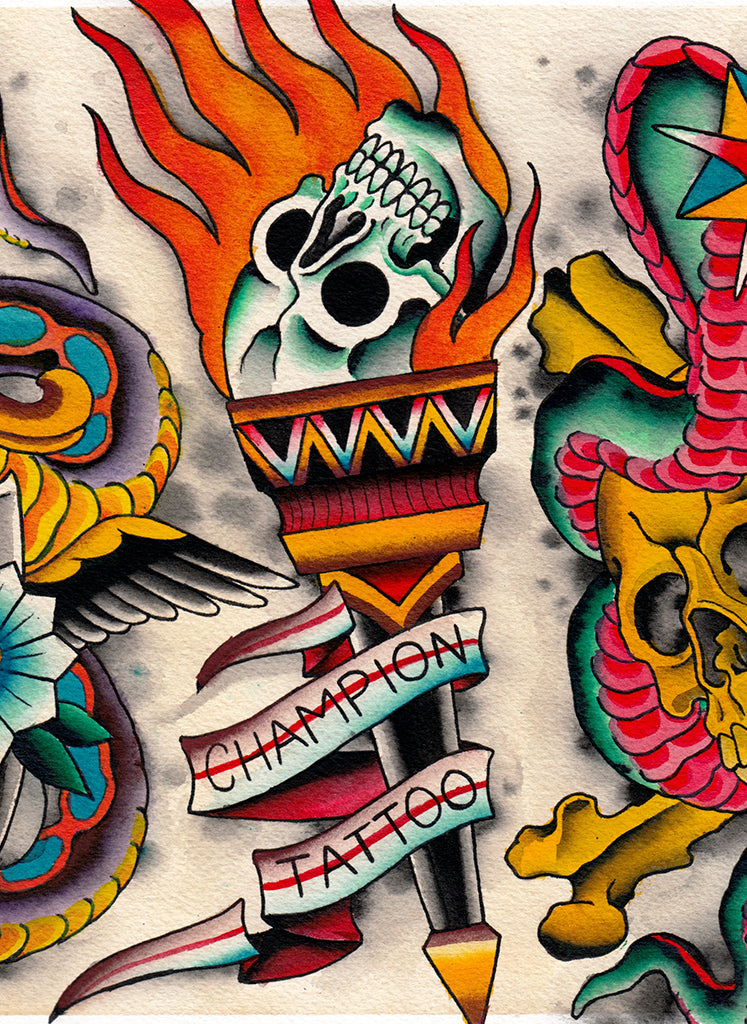 Champion Flash Sheet