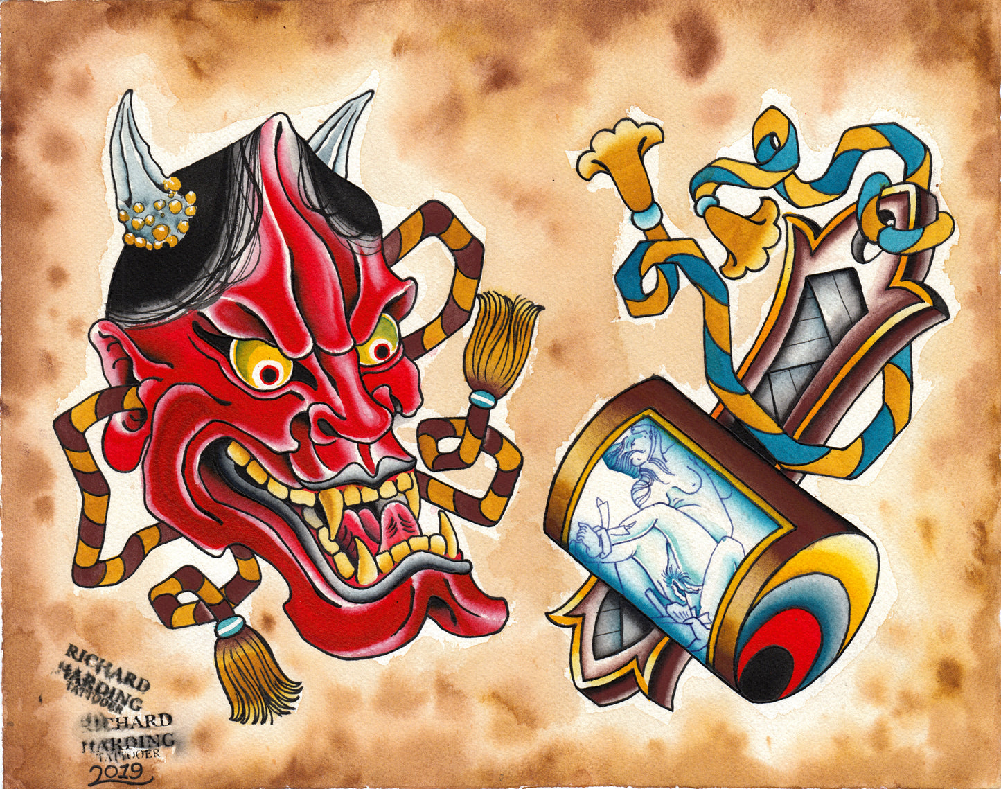 Hannya Flash Sheet