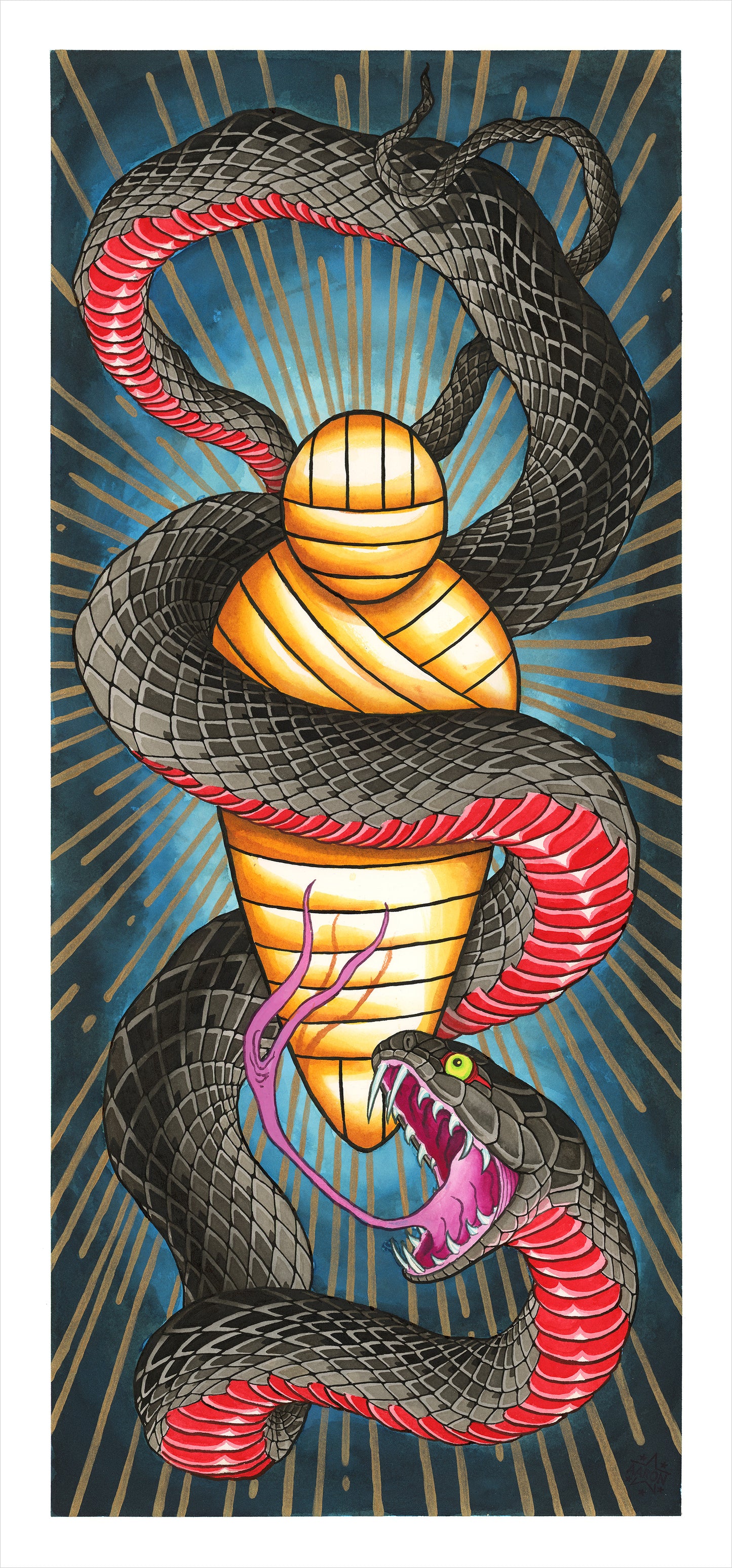 Higgs Mummy Snake