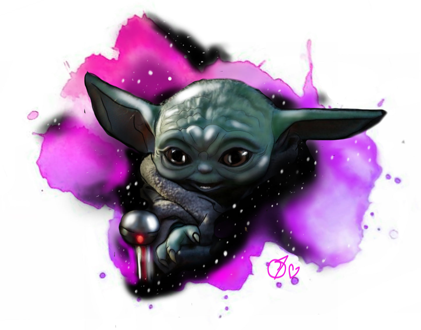Baby Yoda Galaxy I