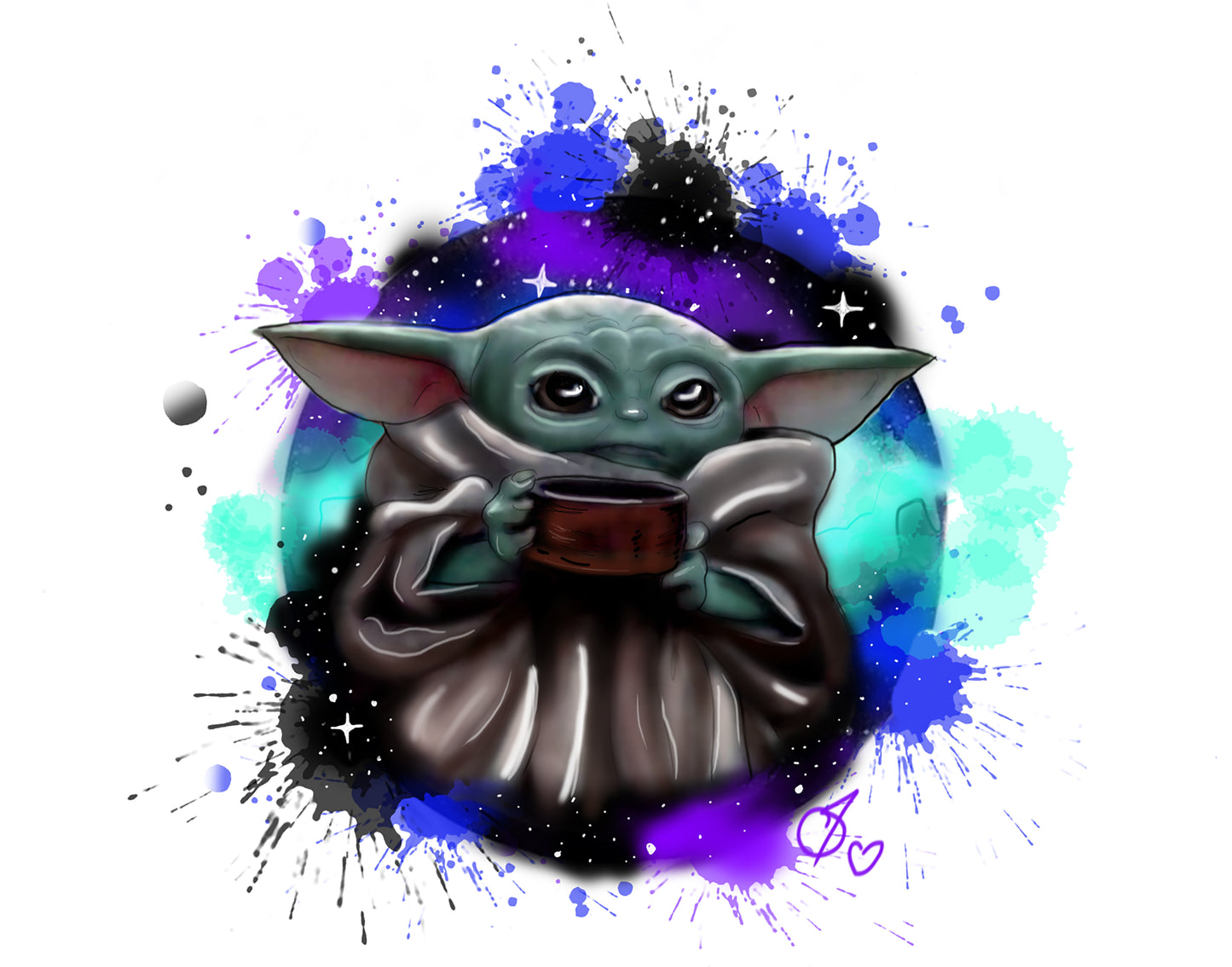 Baby Yoda Galaxy 3