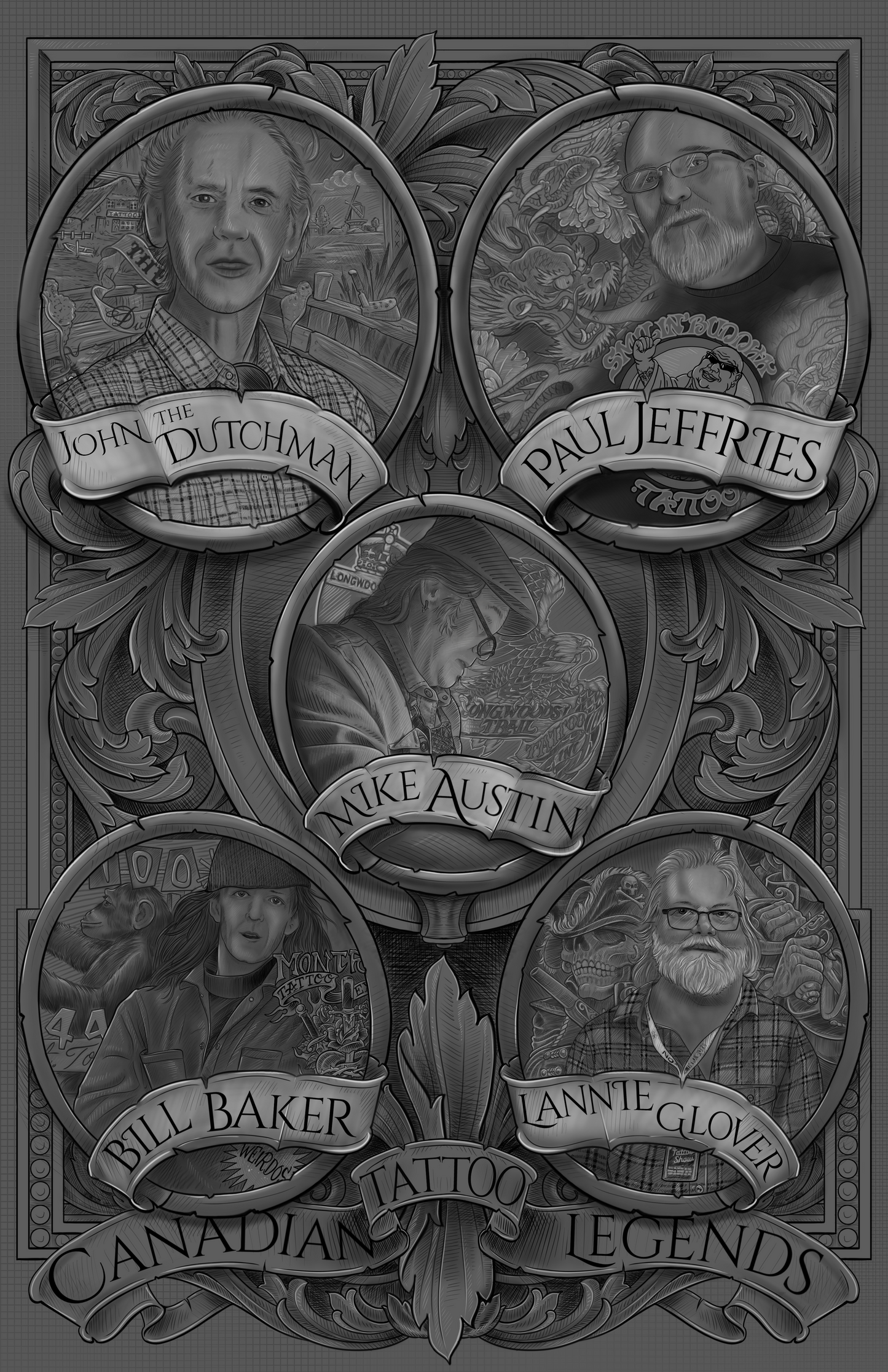 Canadian Electric Tattoo Prints