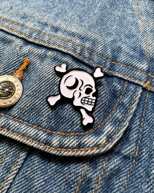 Skull Enamel Pin