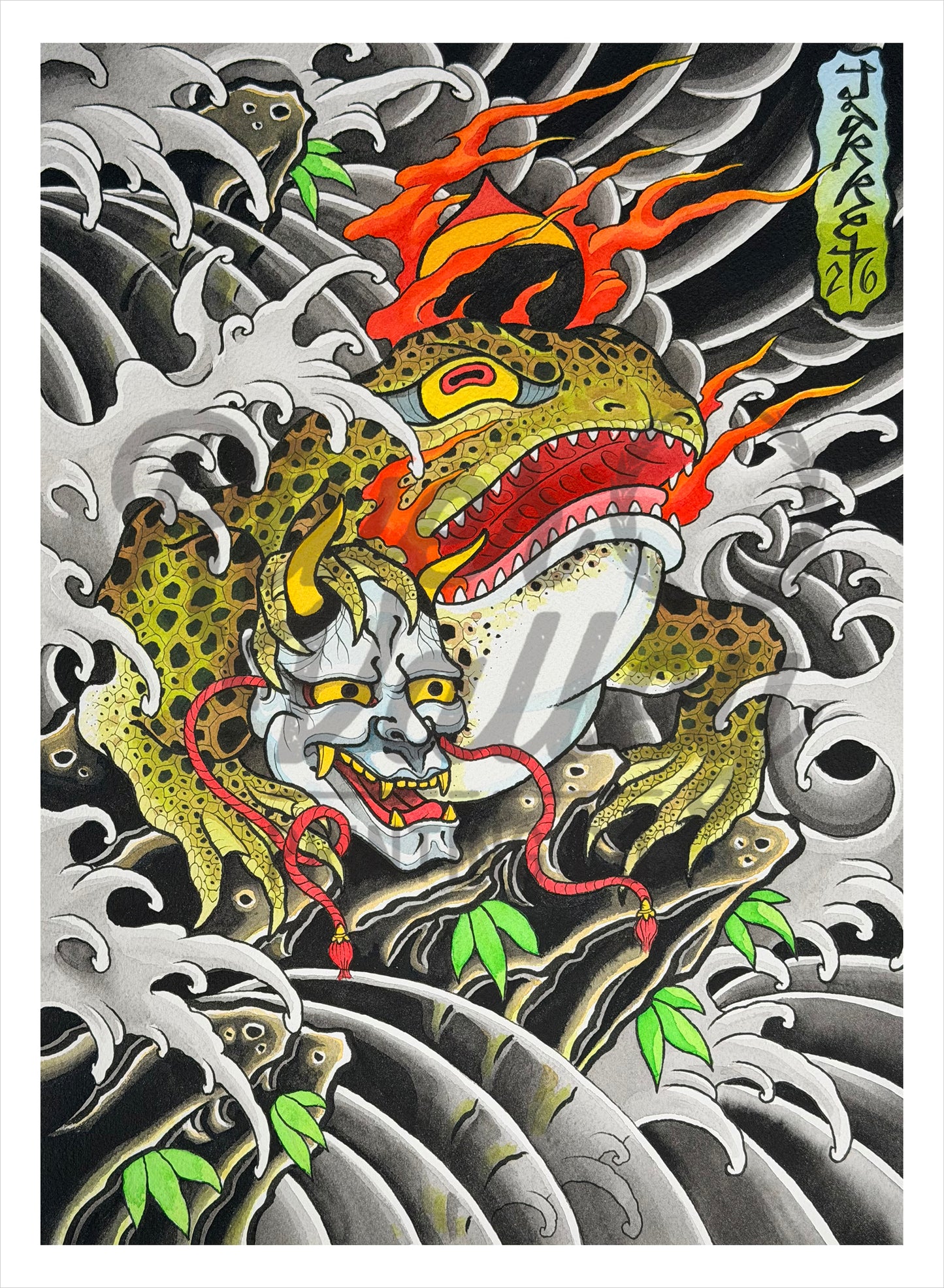 Toad and Hannya