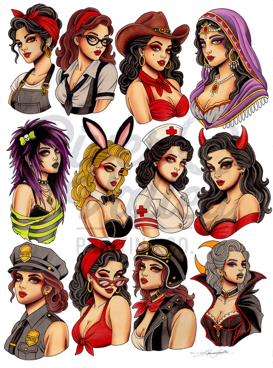 Lady Heads