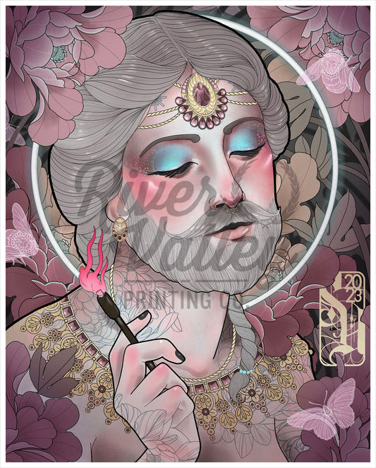 Bearded Lady