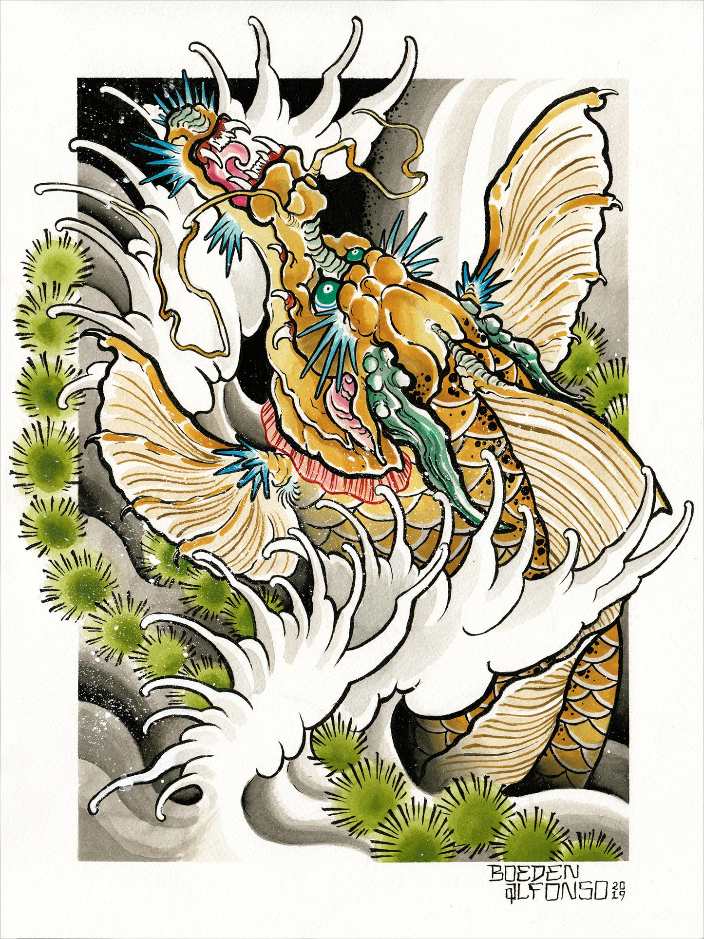 Dragon Koi