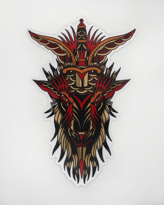 Metal Goat (Oversized Sticker)