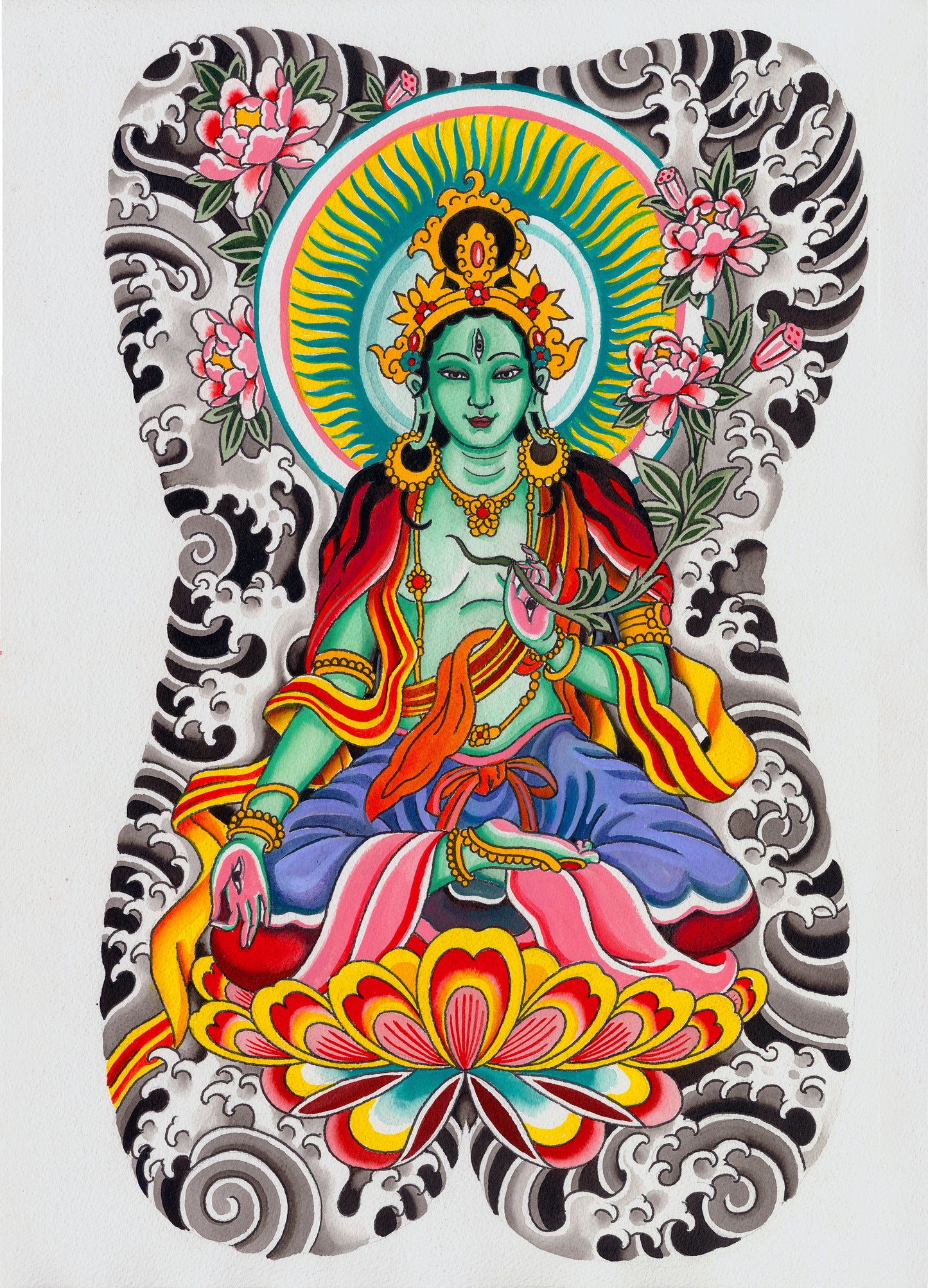 Green Tara Buddha