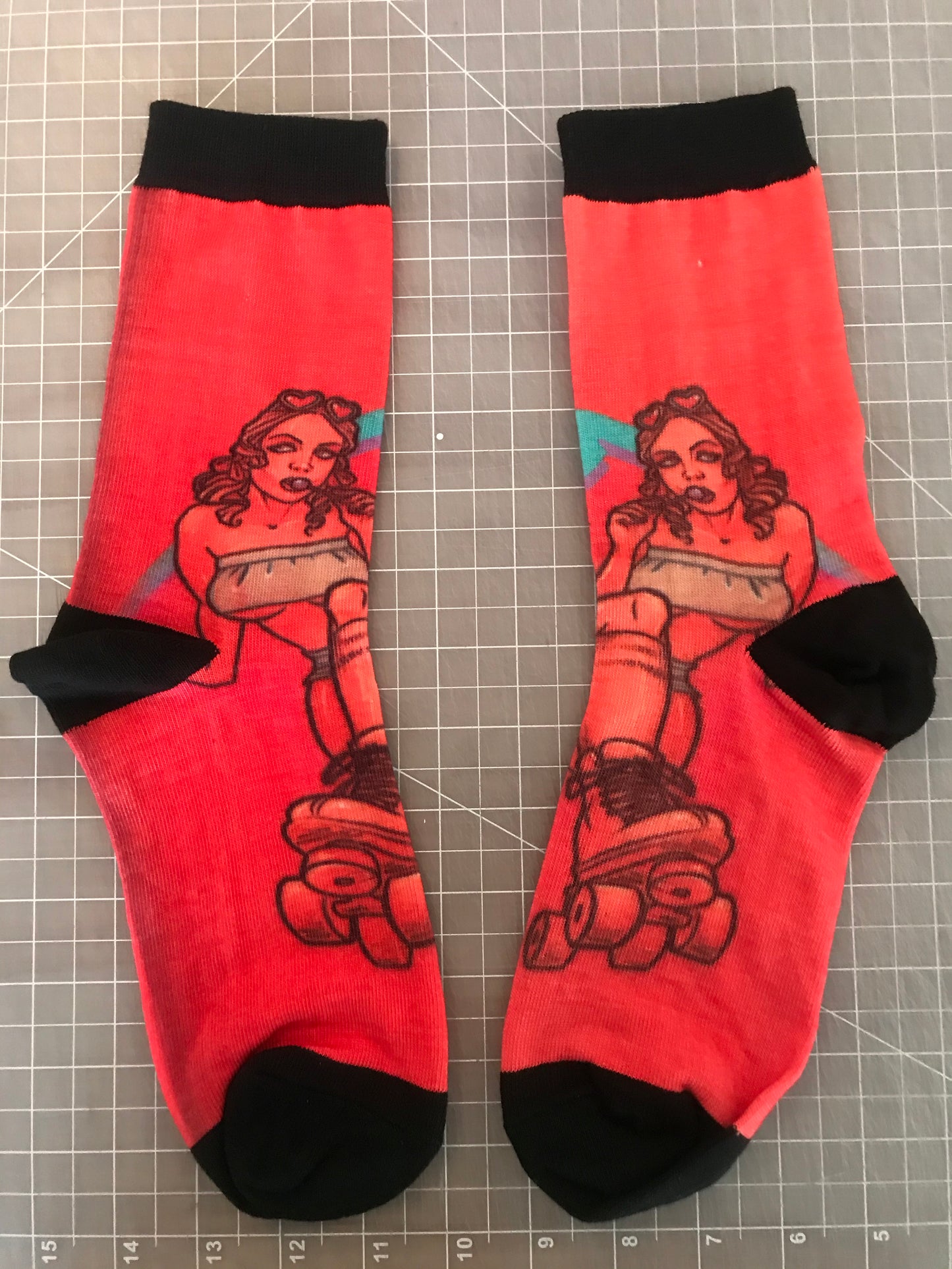 Roller Girl Socks