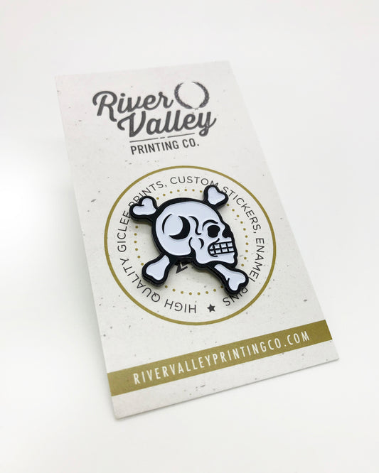 Skull Enamel Pin