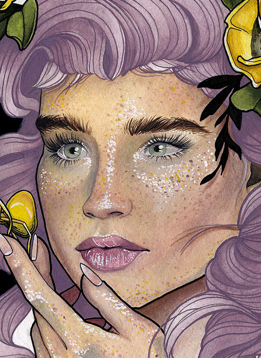 Purple Lady