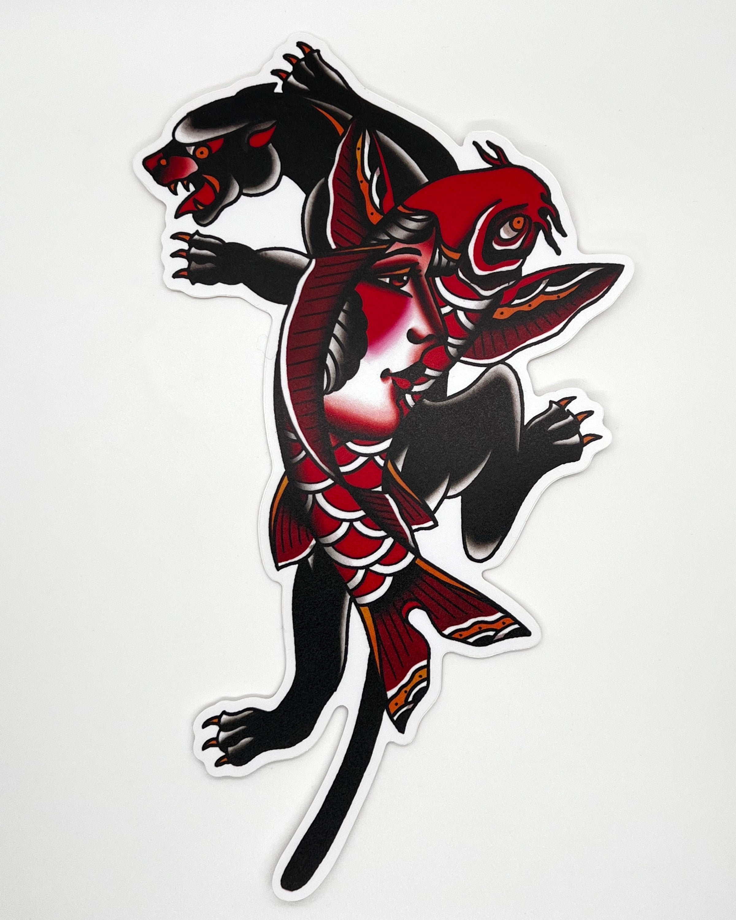 Panther (Oversized Sticker) – River Valley Printing Co