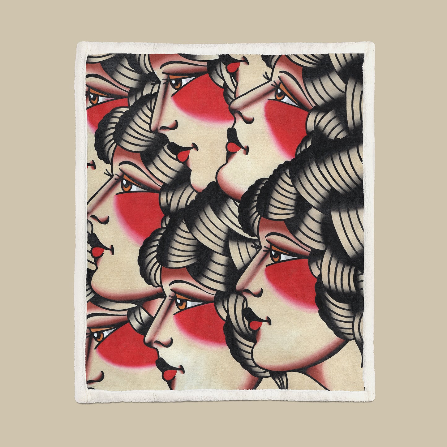 Lady Heads Blanket