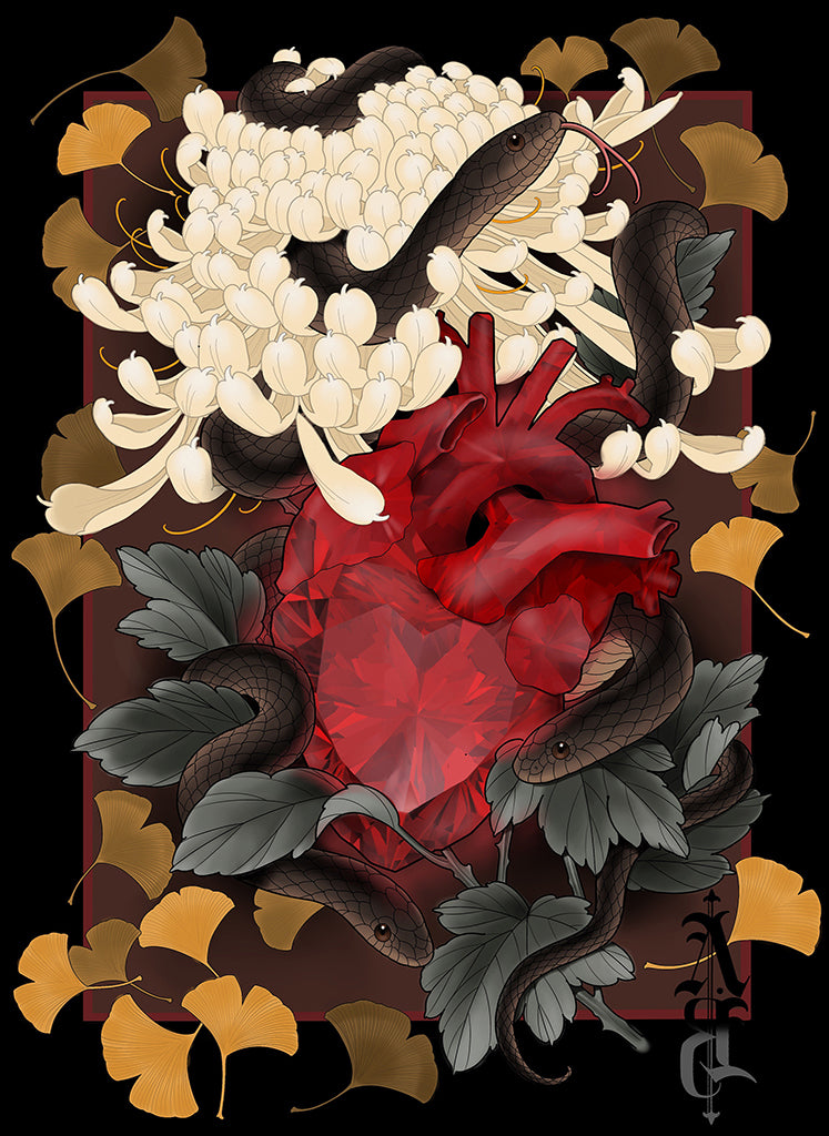Snake and Heart