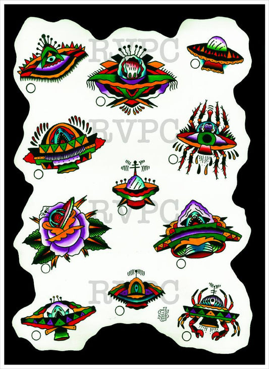 UFO Flash Sheet