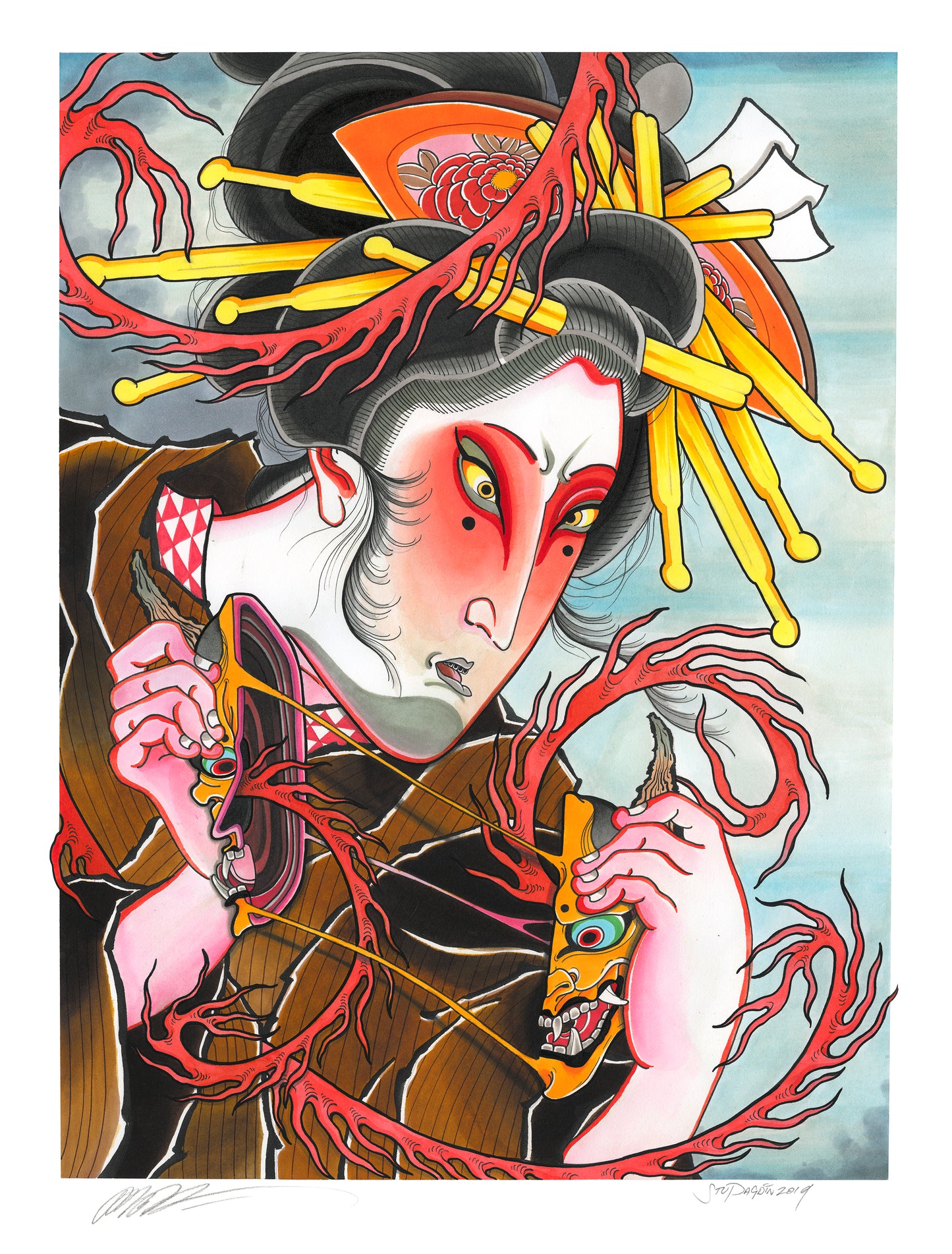 Geisha Large Print