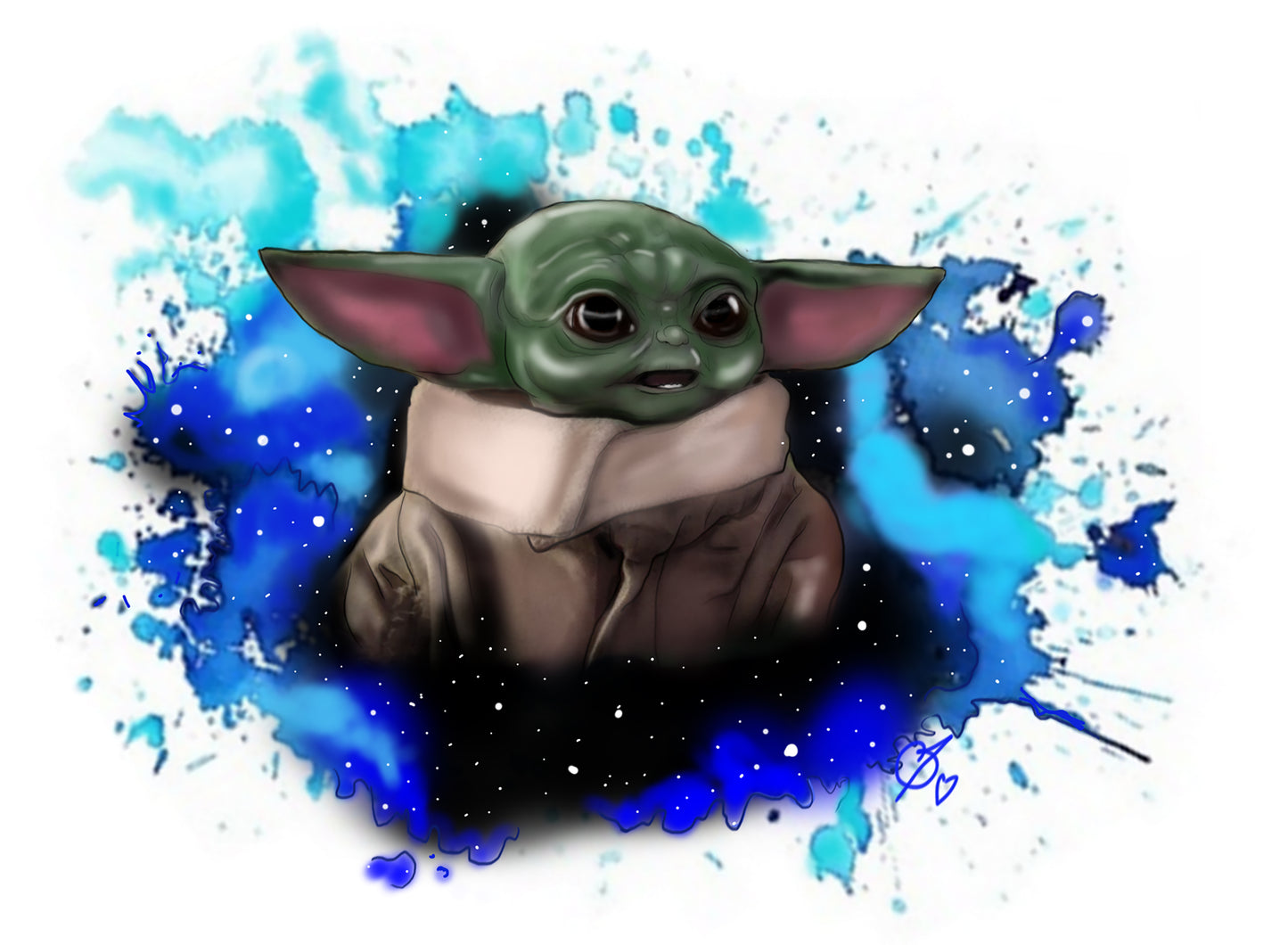 Baby Yoda Galaxy 2
