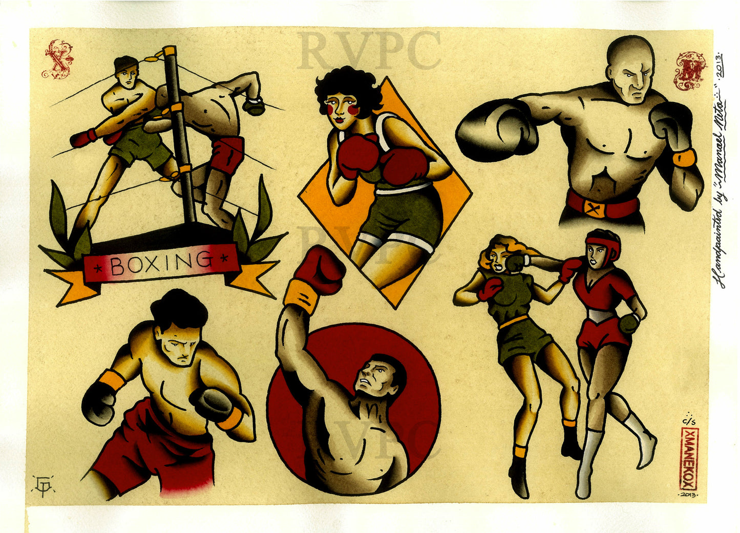 Boxing Flash Sheet