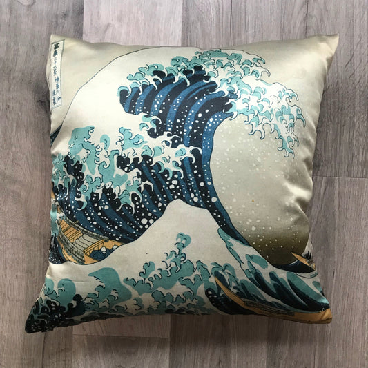 The Great Wave Pillow