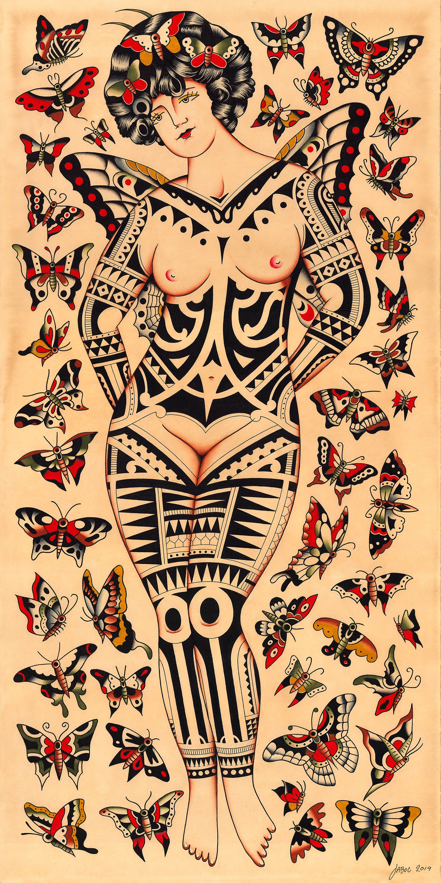 Butterfly Frontside Sheet